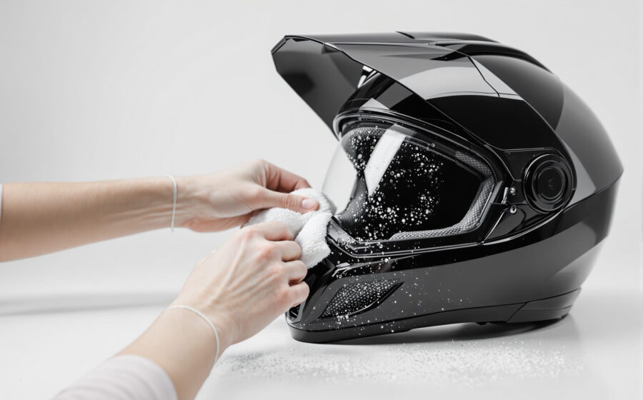 How to Clean and Maintain Your Motorcycle Helmet